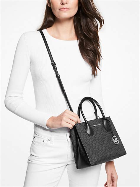 michael kors mercer accordion black|michael kors mercer tote.